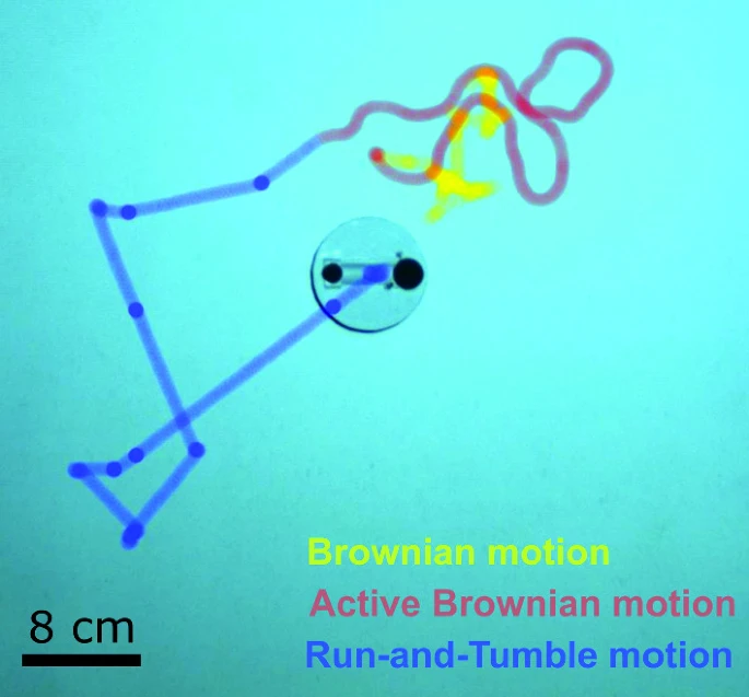 Breathing life-like motion into a self-propelling robot