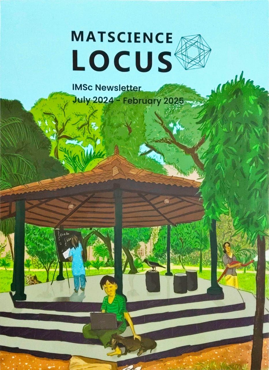 Matscience Locus newsletter cover - July 2024 to February 2025