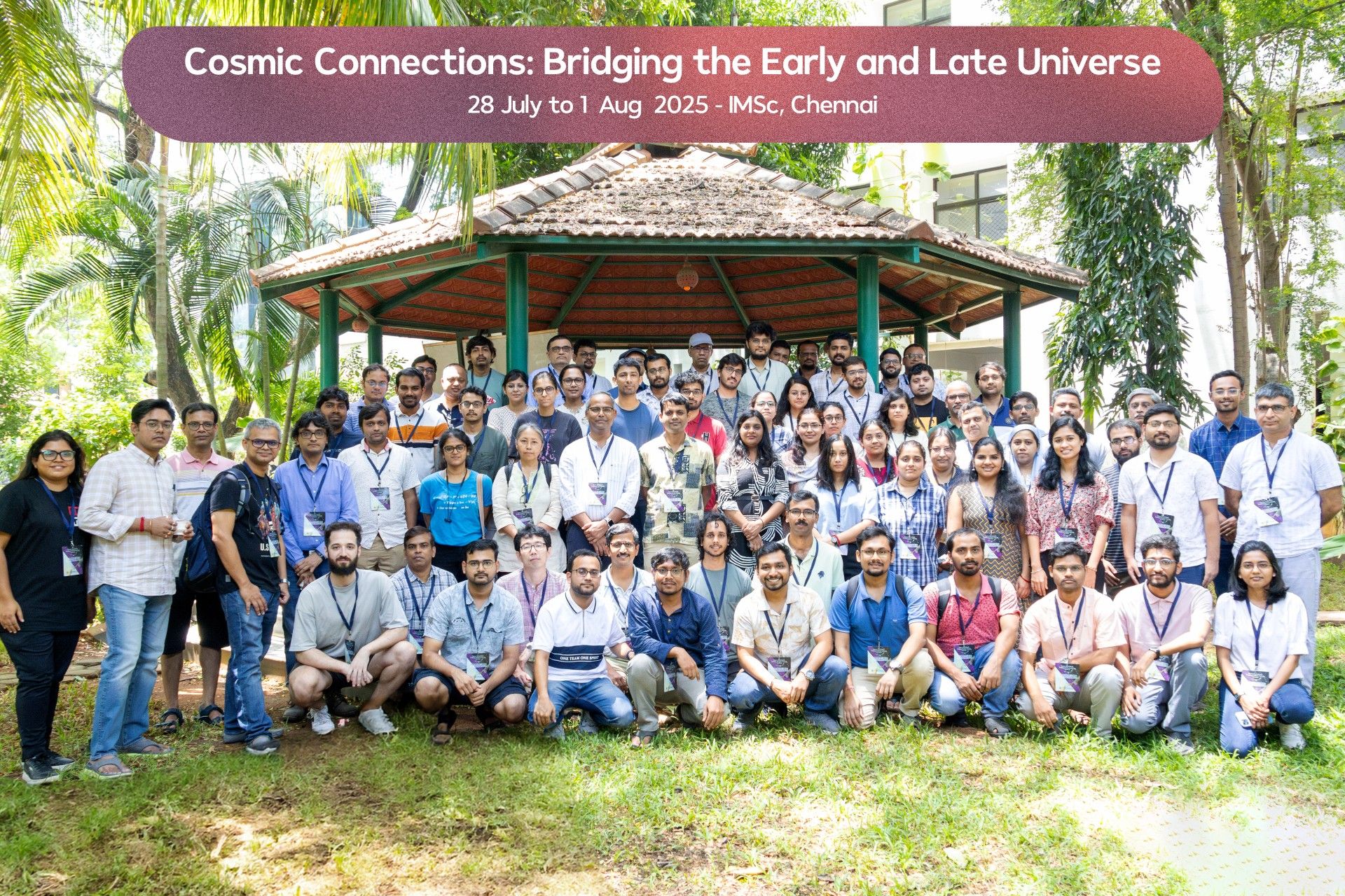A galaxy of cosmologists gathers at IMSc